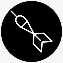 运动技能飞镖准确度瞄准图标高清图片