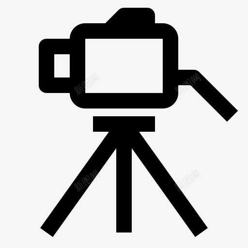 录像照相机瞬间图标svg_新图网 https://ixintu.com 录像 录音 摄影 照相机 瞬间