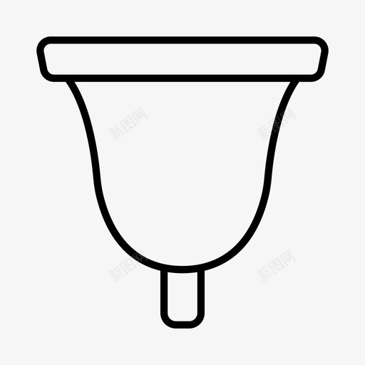 月经杯浴室清洁图标svg_新图网 https://ixintu.com 个人 卫生 女性 月经 浴室 清洁