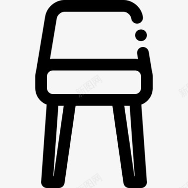 椅子装饰家具图标图标