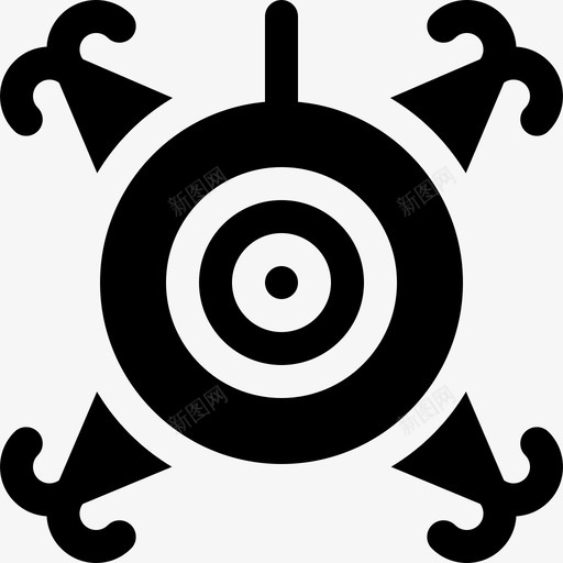 Piatapartyandcelebration36填充图标svg_新图网 https://ixintu.com Piata and celebration party 填充