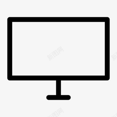 计算机互联网显示器图标图标