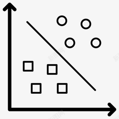 聚类分析数据分析图形表示图标图标