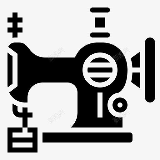 缝纫机缝纫75字形图标svg_新图网 https://ixintu.com 字形 缝纫75 缝纫机