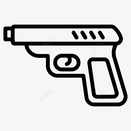 射击手枪枪猎枪图标svg_新图网 https://ixintu.com 图标 奖励 射击 手枪 武器 猎枪 运动