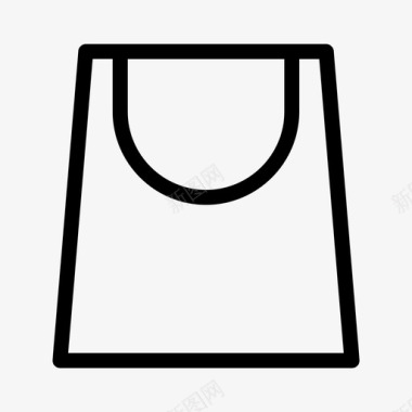 购物袋采购商业图标图标
