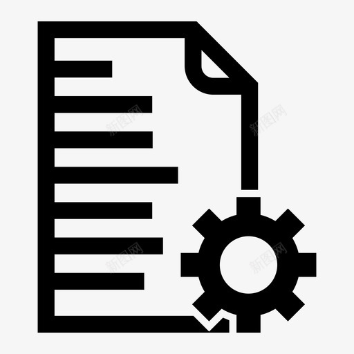 解决方案文件问题图标svg_新图网 https://ixintu.com 文件 解决 解决方案 过程 问题 麻烦