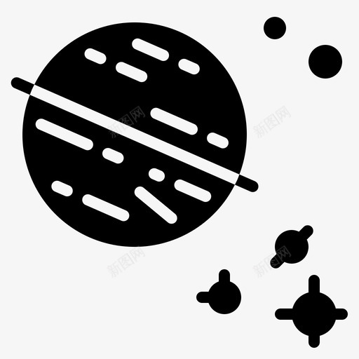 海王星太阳太空图标svg_新图网 https://ixintu.com 固体 太空 太阳 宇宙 海王星 系统