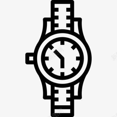 腕表零售33线性图标图标