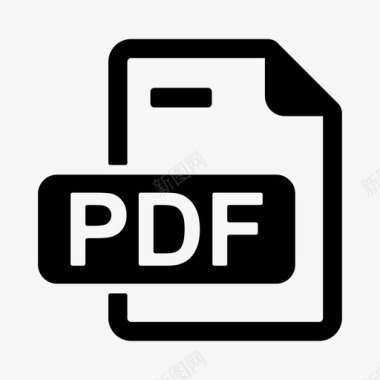 pdf文件文档混合图标图标