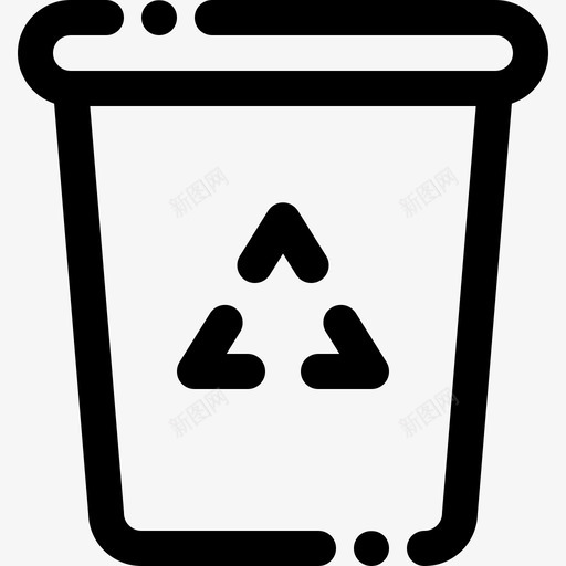 垃圾箱电器垃圾图标svg_新图网 https://ixintu.com 回收 垃圾 垃圾箱 家用电器 电器