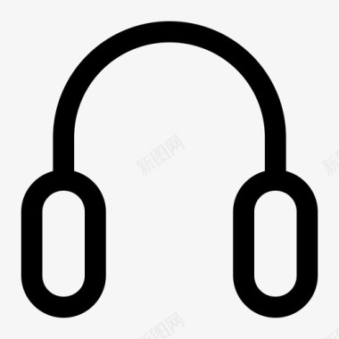 耳罩耳机耳塞图标图标