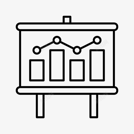 董事会商务演示图标svg_新图网 https://ixintu.com 商务 混合 演示 董事会