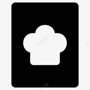 食谱书烹饪书烹饪图标图标