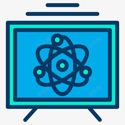 演示科学97线性颜色图标svg_新图网 https://ixintu.com 演示 科学97 线性颜色
