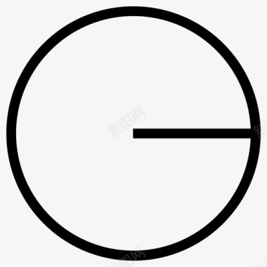 圆圆周场图标图标