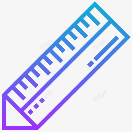 尺子建筑54坡度图标svg_新图网 https://ixintu.com 坡度 尺子 建筑