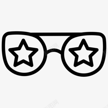 眼镜护目镜镜片图标图标