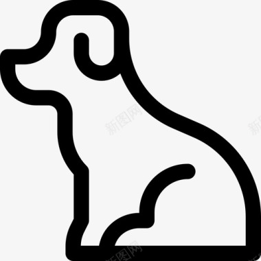 狗宠物36直系图标图标