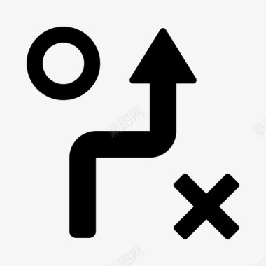 解决方案问题混合图标图标