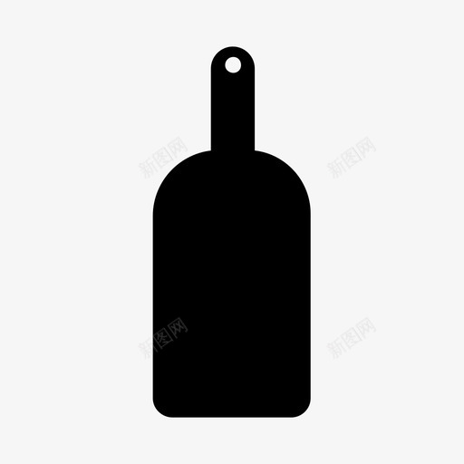 砧板器具厨房图标svg_新图网 https://ixintu.com 厨房 器具 砧板