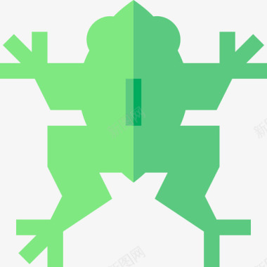 青蛙实验室18扁平图标图标