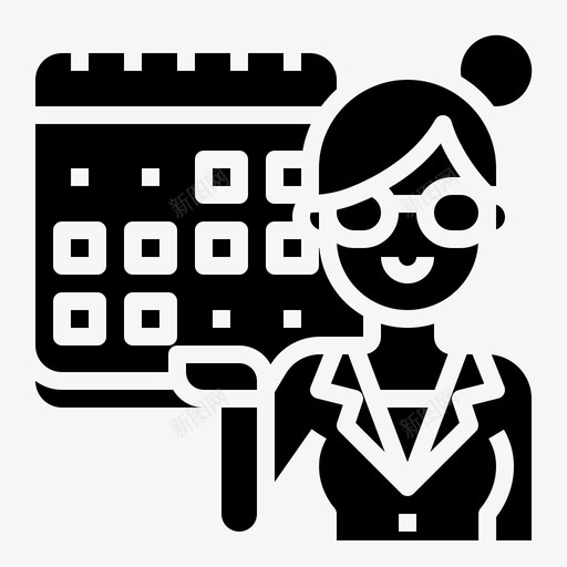 行政自由职业者管理图标svg_新图网 https://ixintu.com 家庭 概况 管理 自由职业者 行政