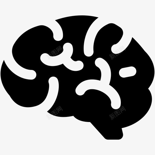 大脑解剖学头脑图标svg_新图网 https://ixintu.com 大脑 头脑 思考 聪明 解剖学