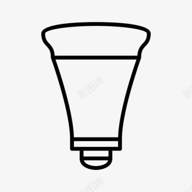 灯泡led无线图标图标