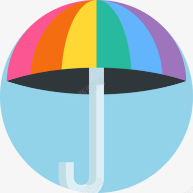 伞世界骄傲日16平淡图标图标