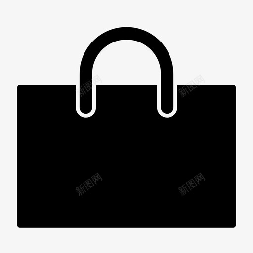 购物袋购物车结账图标svg_新图网 https://ixintu.com 手推车 结账 购物袋 购物车