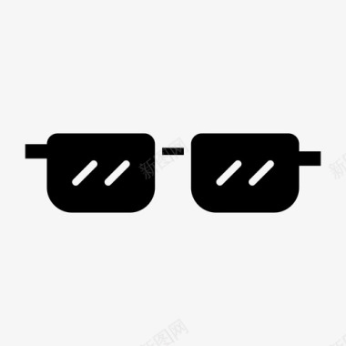 眼镜视力护目镜图标图标
