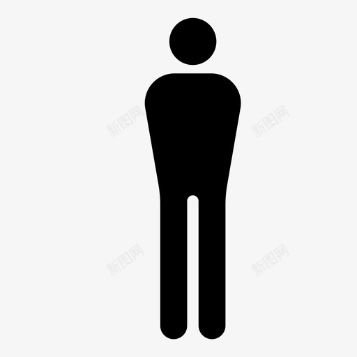 人男人站着图标svg_新图网 https://ixintu.com 男人 站着 走着