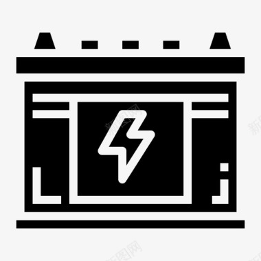 电池电子设备电源图标图标