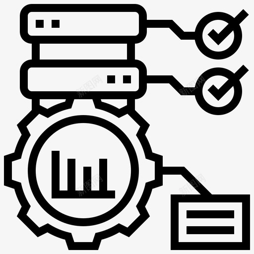 优化数据处理图标svg_新图网 https://ixintu.com 优化 处理 存储 数据 数据分析 资源