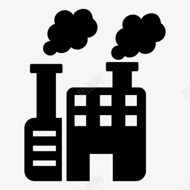 污染空气二氧化碳图标图标