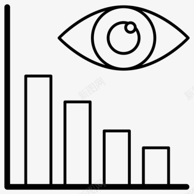 数据可视化数据分析数据监控图标图标