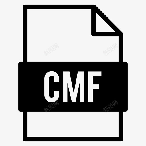 cmf文件文档扩展名图标svg_新图网 https://ixintu.com cmf solid vol 扩展名 文件 文档 类型