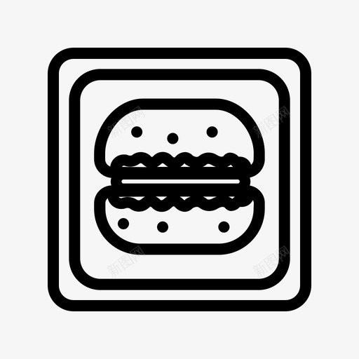 汉堡食品食品博客食品照片图标svg_新图网 https://ixintu.com 汉堡食品 食品博客 食品照片 食品照片不可保存