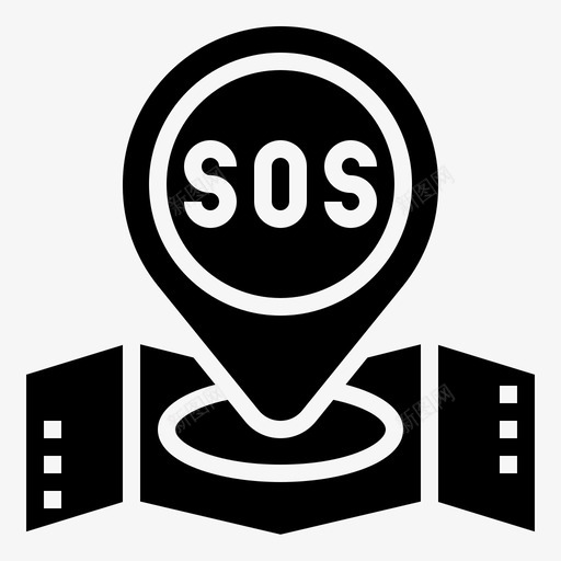 Sos救援7雕文图标svg_新图网 https://ixintu.com Sos 救援7 雕文