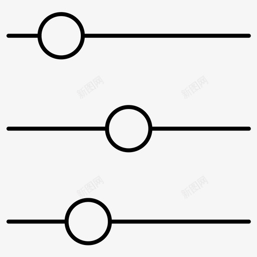 设置均衡器手动图标svg_新图网 https://ixintu.com 均衡器 手动 用户 设置
