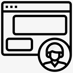 后台数据管理页面网站界面internet图标高清图片