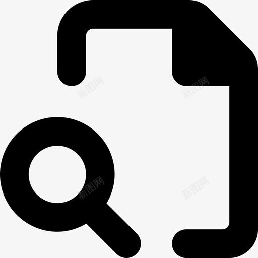 搜索文档查找搜索它图标svg_新图网 https://ixintu.com 友好 图标 好的 搜索 文档 查找 系统