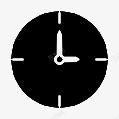 时钟持续时间长度图标图标