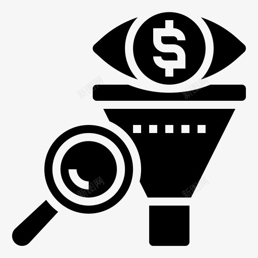 成本广告商业图标svg_新图网 https://ixintu.com seoglyph1 印象 商业 广告 成本 景观