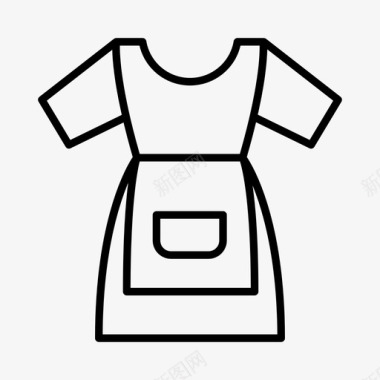 衣服时装服装图标图标