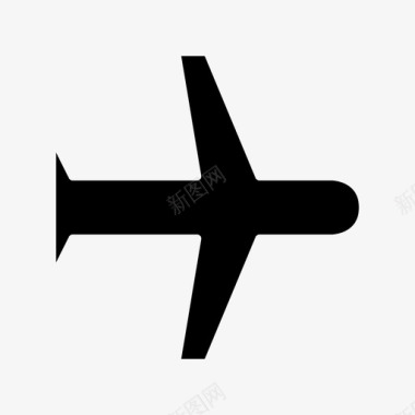 飞机飞行模式图标图标