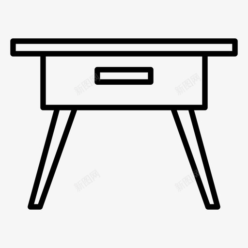 办公桌家具办公室图标svg_新图网 https://ixintu.com 办公室 办公桌 场所 家具 工作 工作场 桌子 系列 餐桌