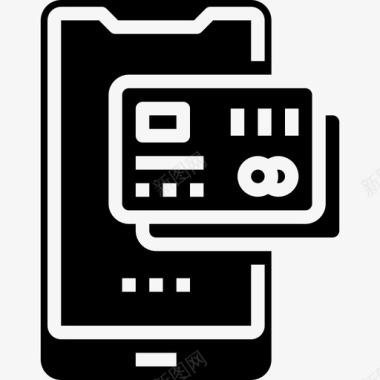 金钱商业概念10填充图标图标