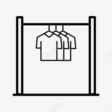 采购产品晾衣绳衣服家用图标图标